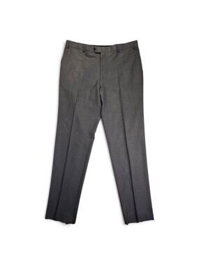 Armani Collezioni Men 100% Wool Dress Pants Trousers Size 38R / Turkey Gray
